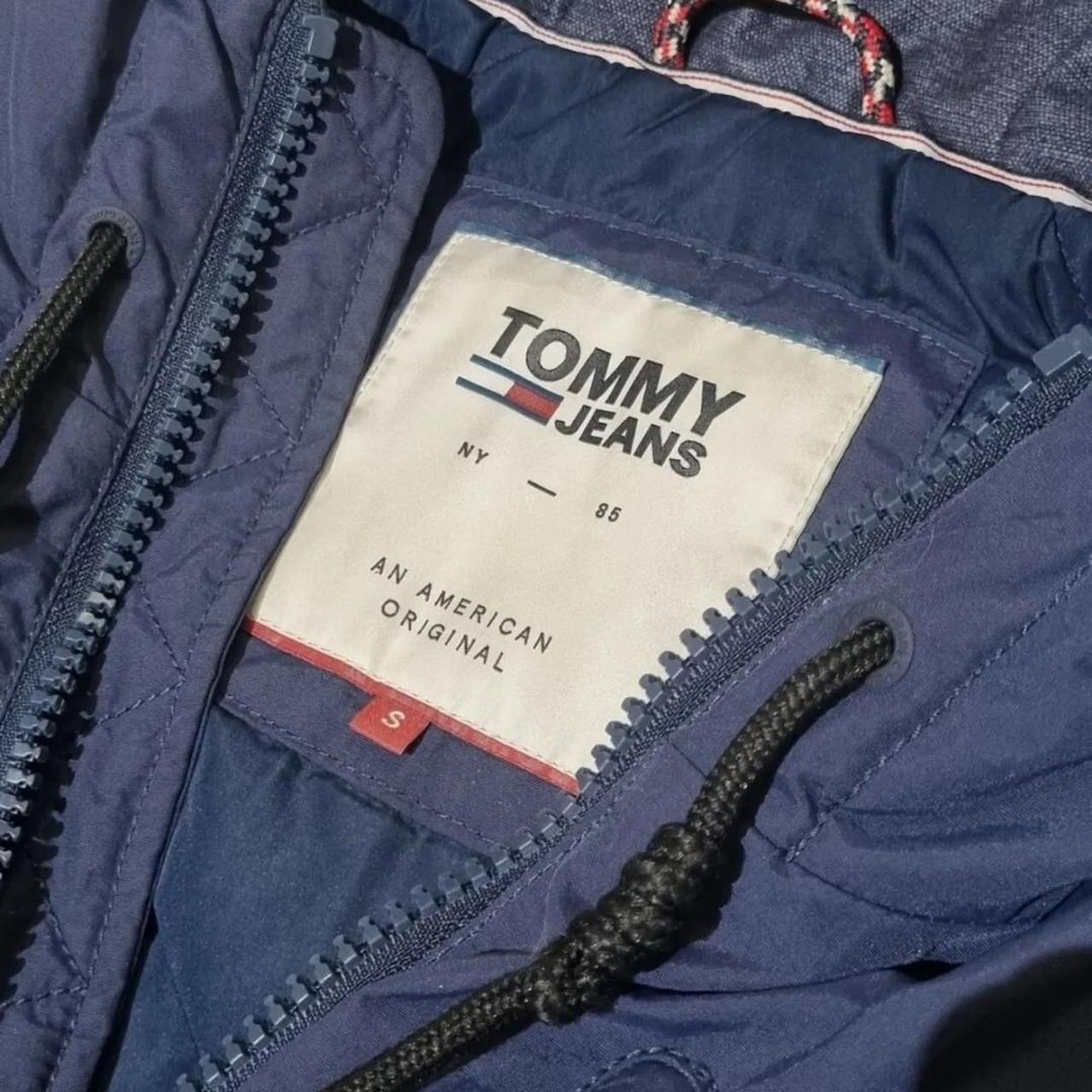 Mens Navy Tommy Jeans Coat Size Small. Item is... - Depop