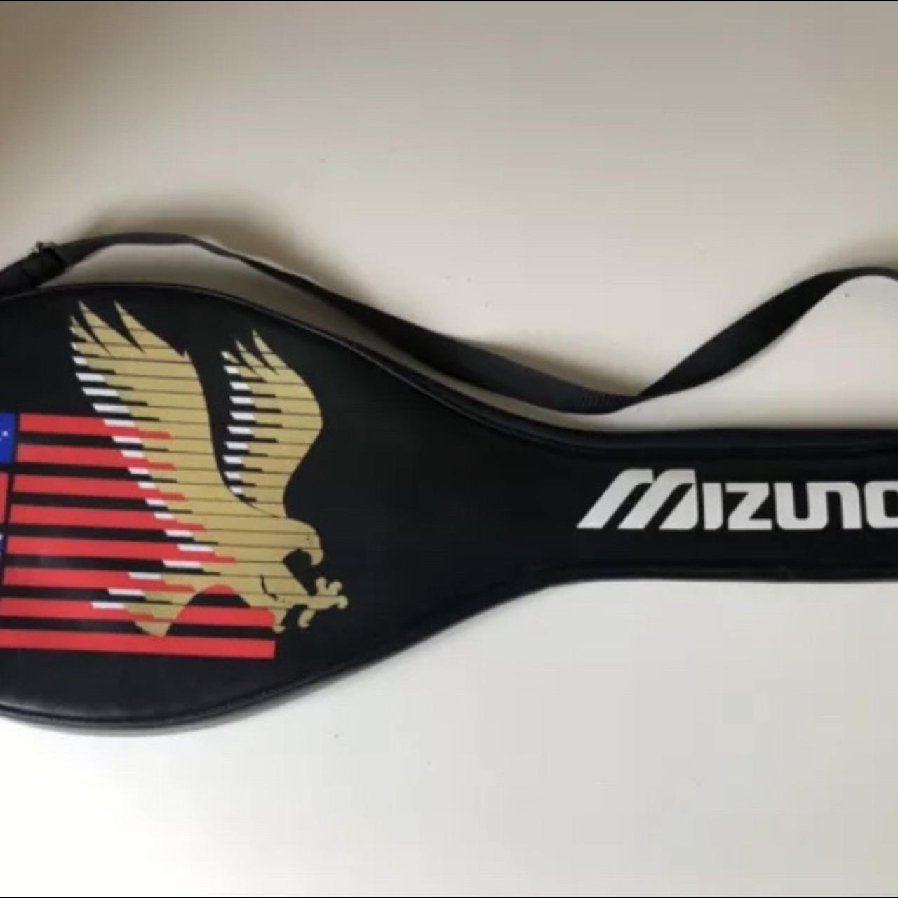 Vintage Mizuno Ivan Lendl Tennis Racket Cover Racket... - Depop