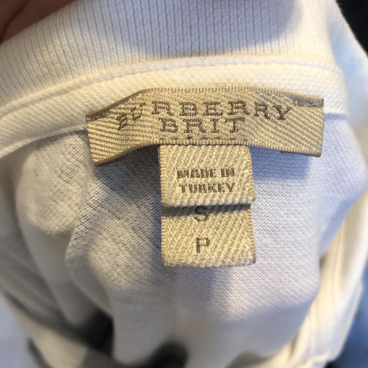 Burberry Women's White and Grey Polo-shirts (3)
