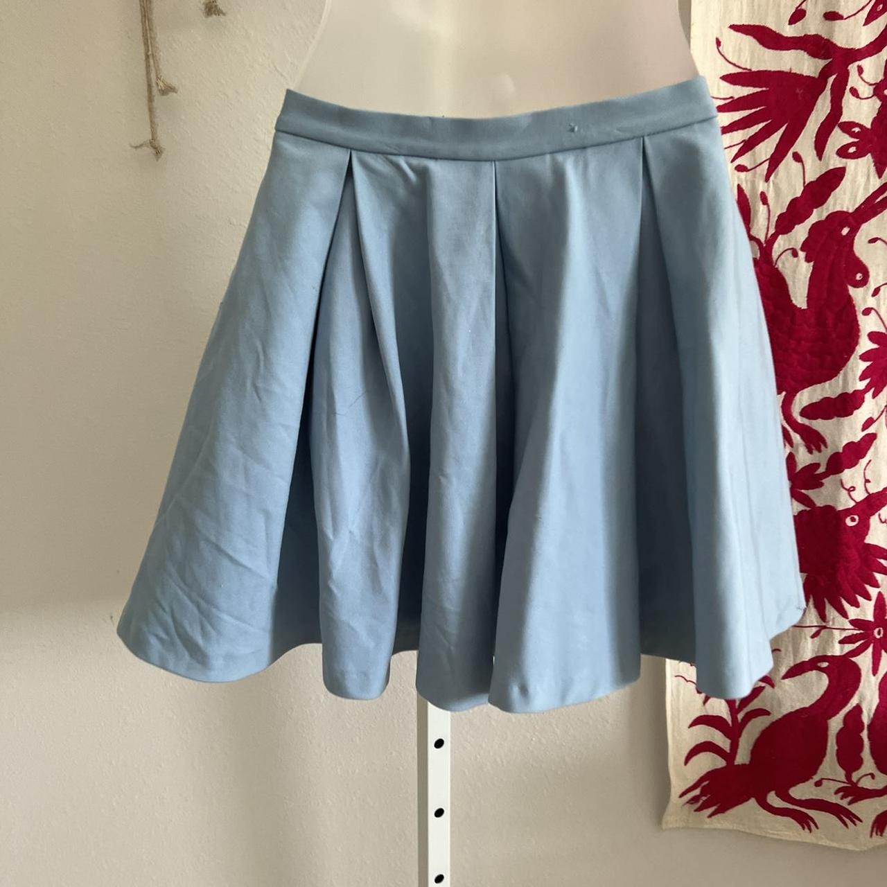 Product Image 2 - Baby Blue Pleated Mini Skirt