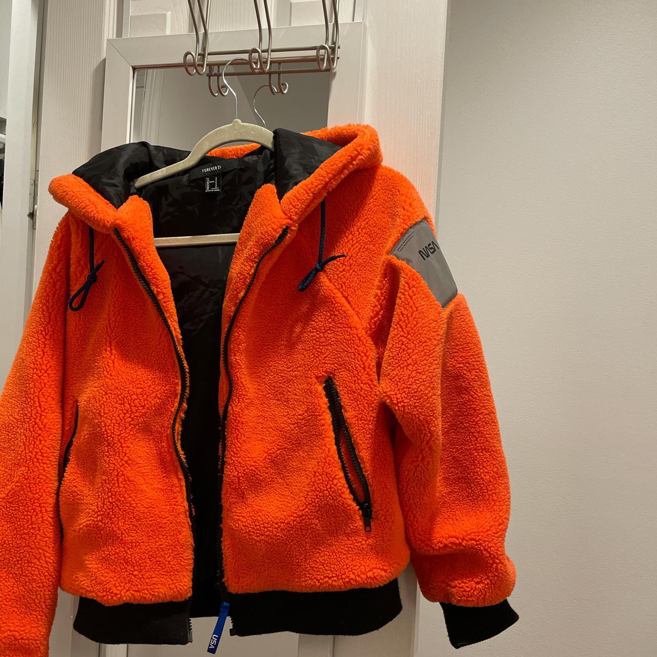 Orange nasa jacket forever 21 best sale