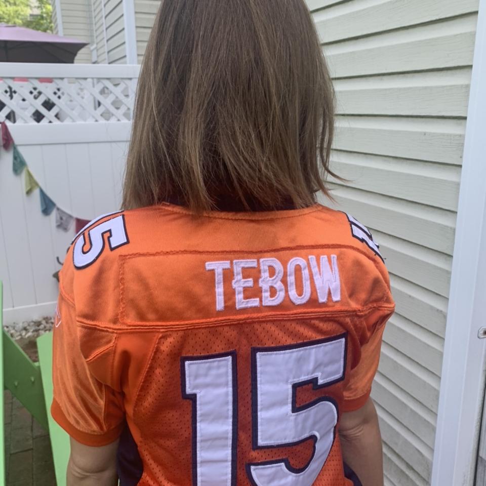 TIM TEBOW DENVER BRONCOS #15 Reebok Jersey Blue - Depop