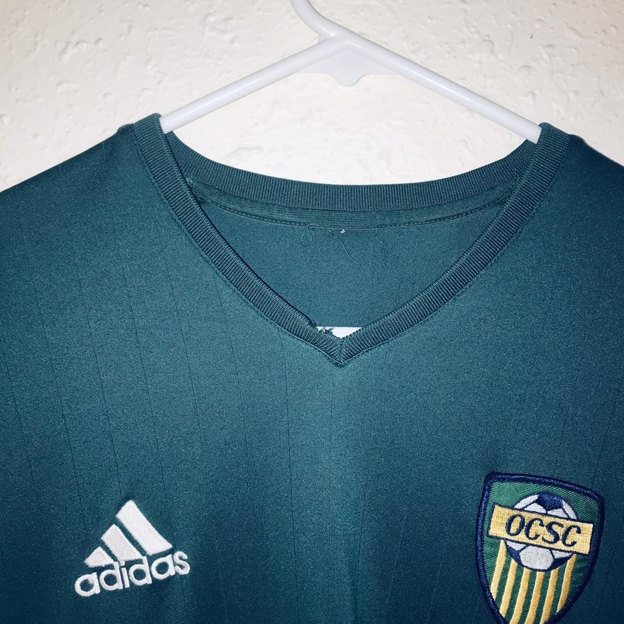 Vintage Adidas longsleeve soccer jersey. In great... Depop