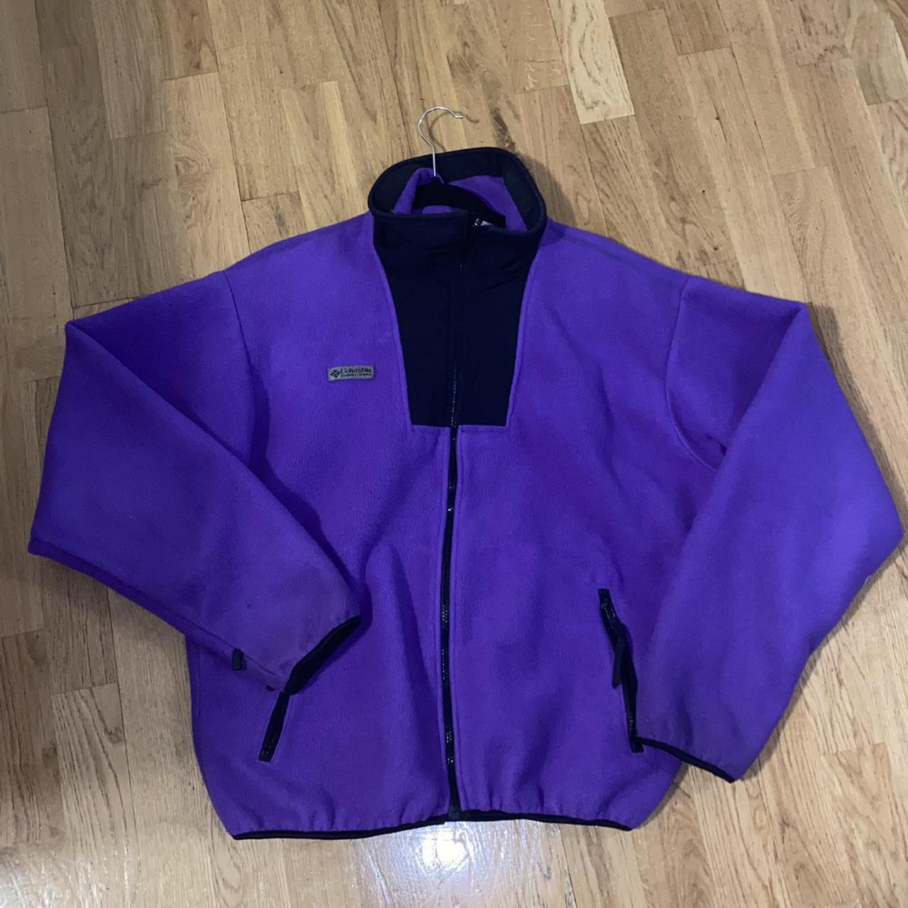 Vintage Columbia Sweater Purple Size M