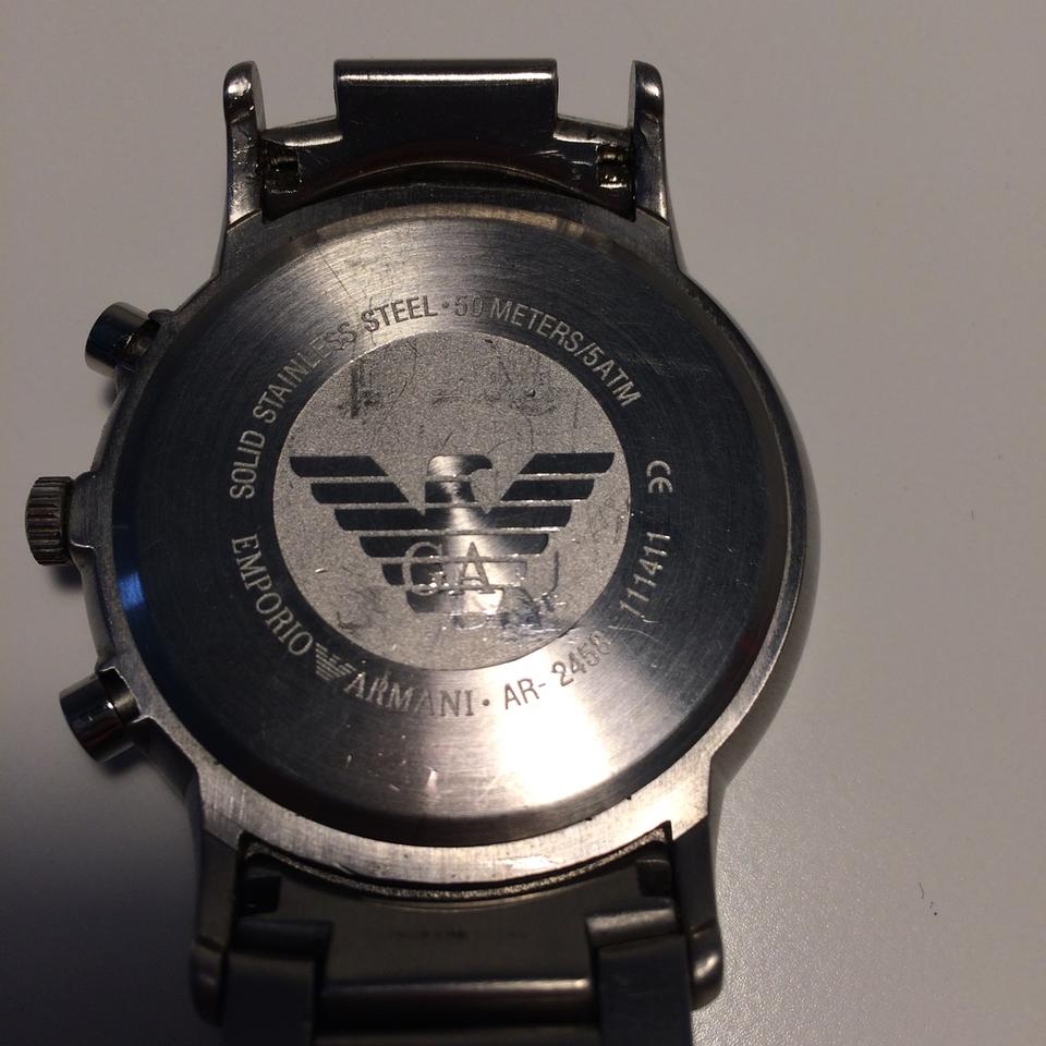 EMPORIO ARMANI WATCH AR 2458. Need new battery and Depop