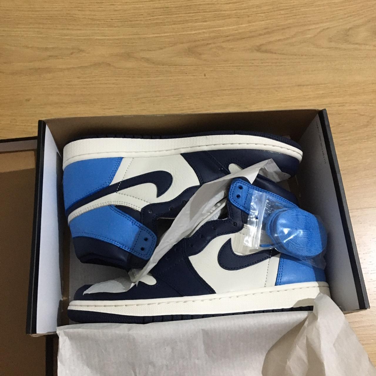 depop jordan 1 obsidian