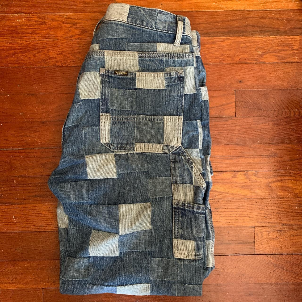 Supreme Patched Denim Painter pant 🔥🔥 , worn 1 time...
