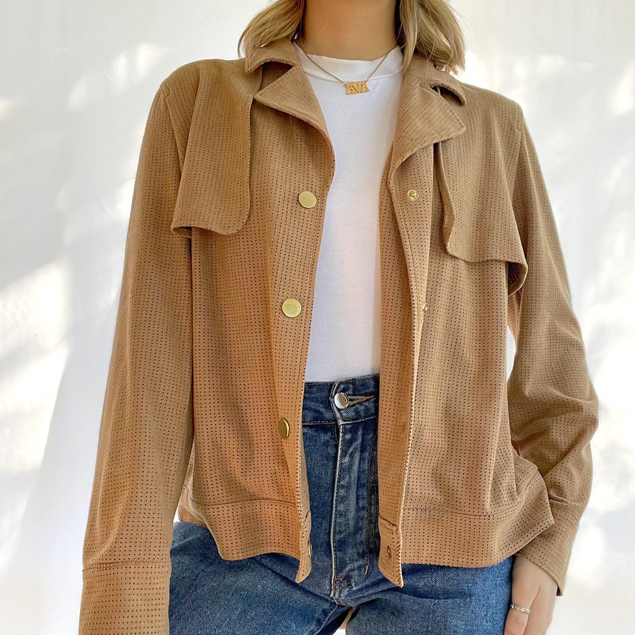 chicos suede jacket