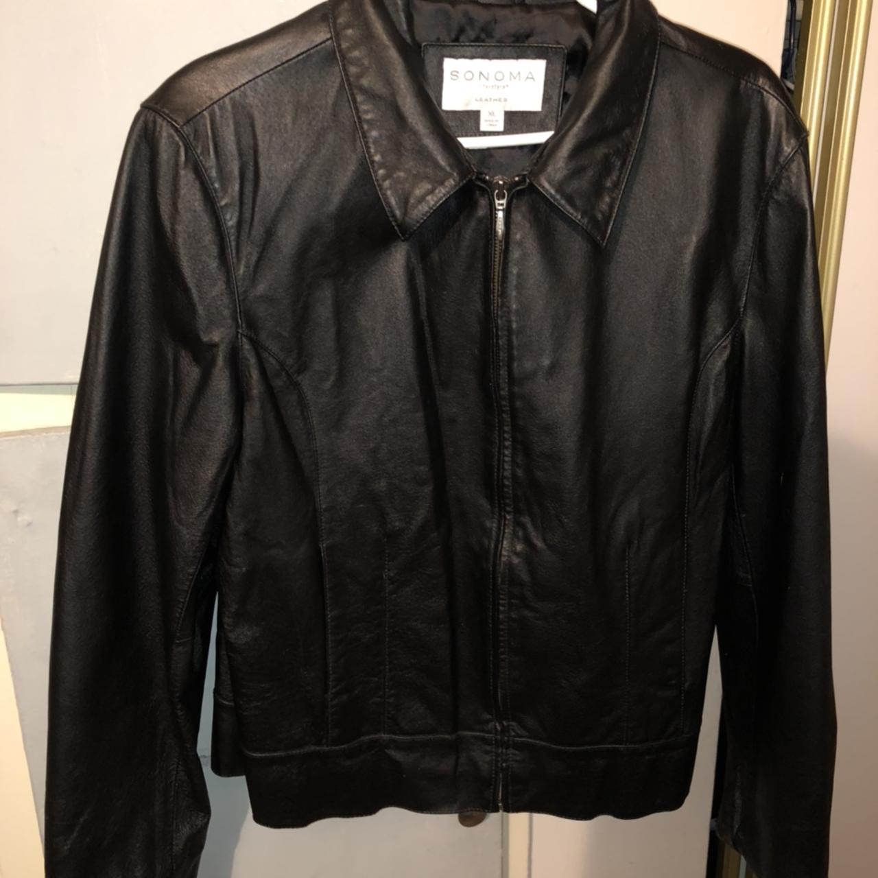 sonoma leather jacket