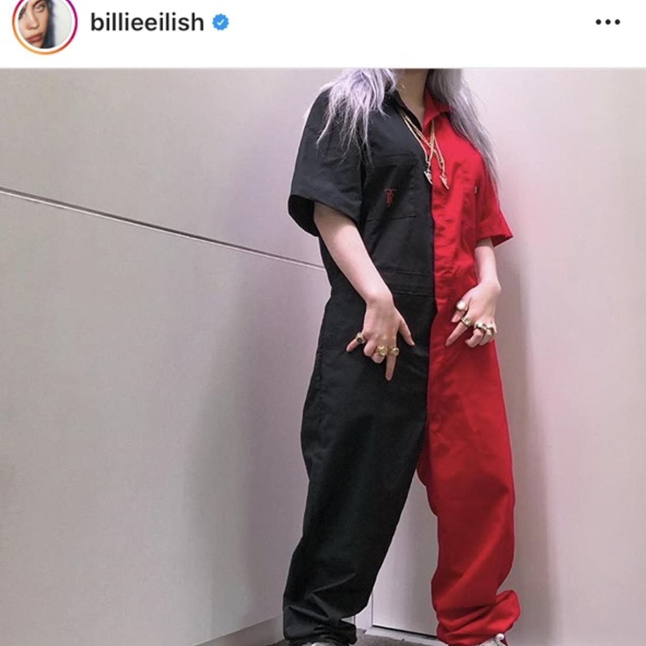 BILLIE EILISH track suit cost 250 AUD selling for. Depop