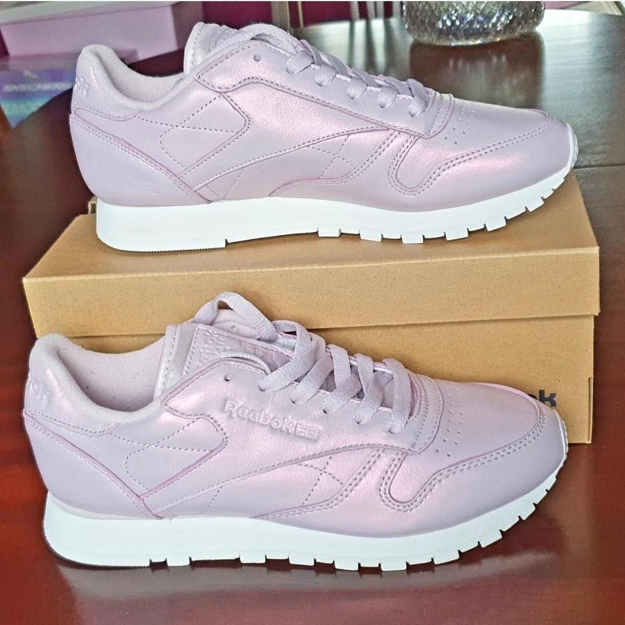 reebok classic pastel purple