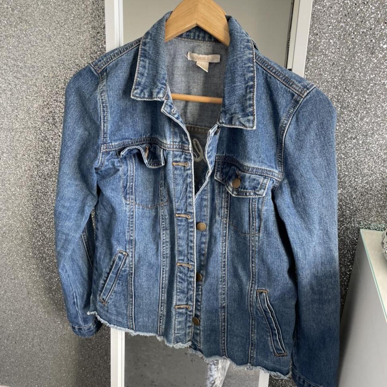 Forever 21 Women's Blue Jacket | Depop