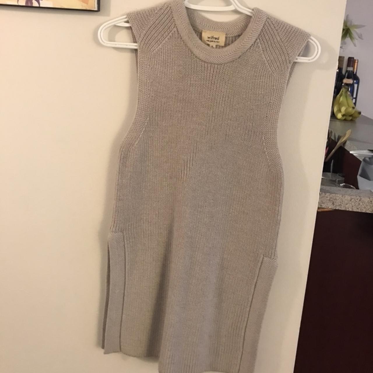 Wilfred sleeveless outlet sweater