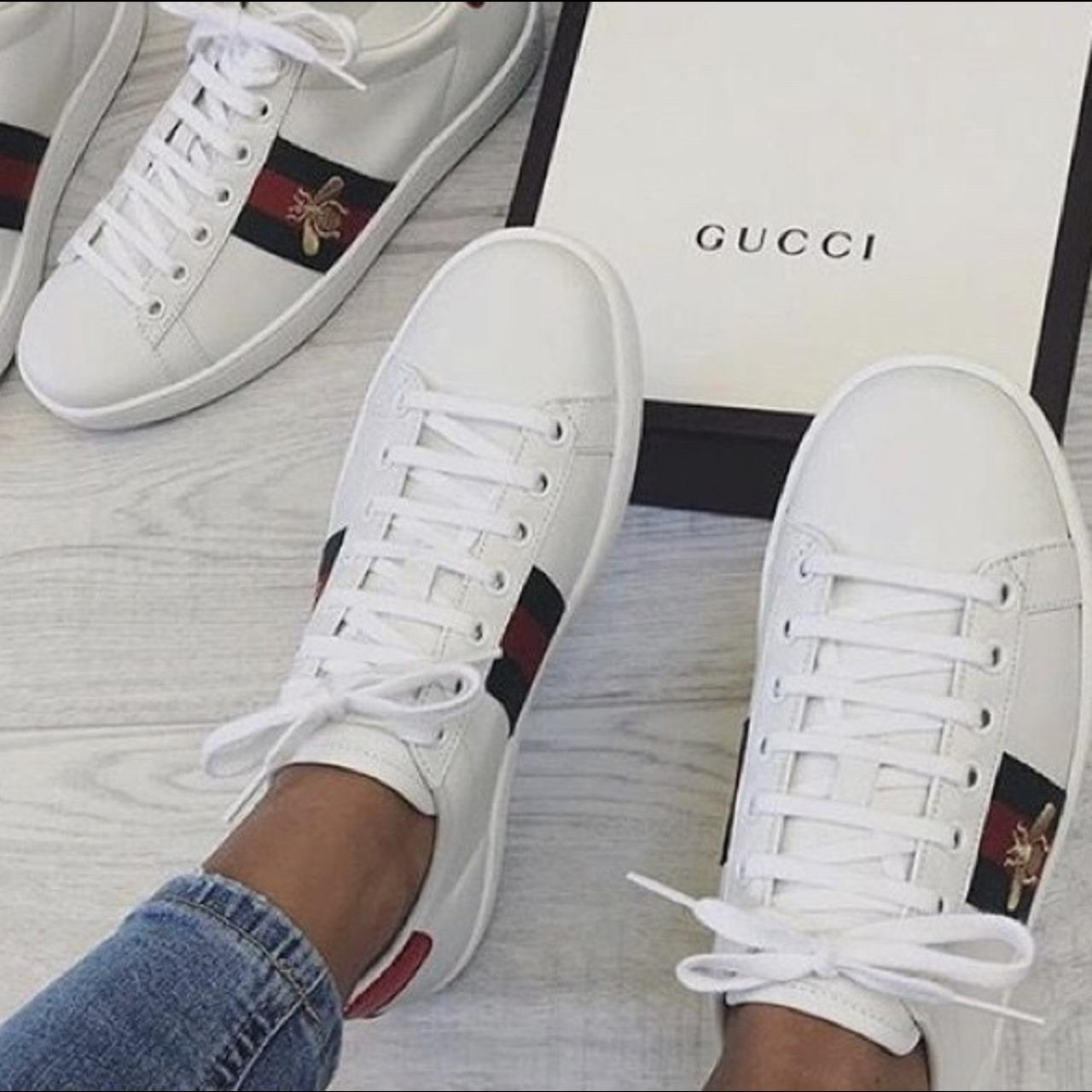 How To Spot Fake Gucci Ace Embroidered Sneakers - Brands Blogger