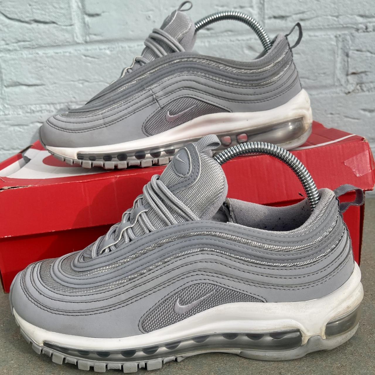 Nike Air Max 97 Grey Colour: Grey Size: UK 5.5 /... - Depop