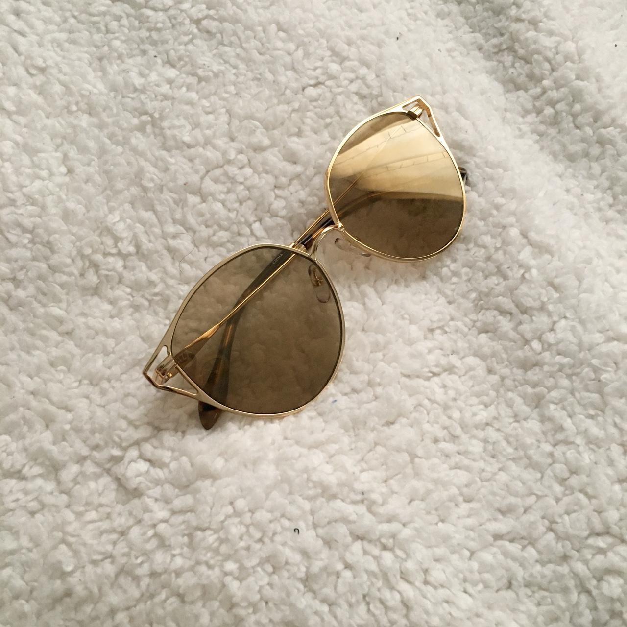 Tan mirrored sunglasses online