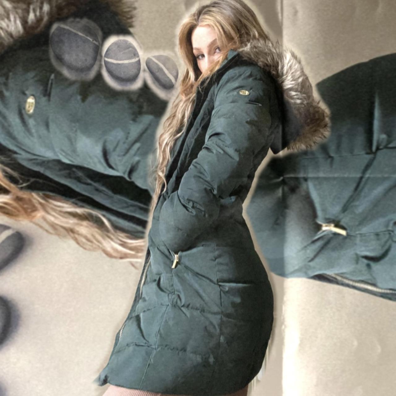 Michael Kors Women's Green Jacket Depop