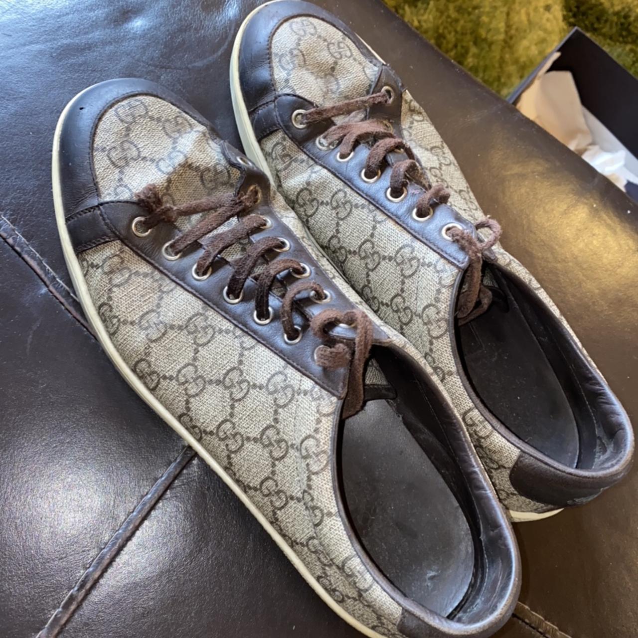Gucci sneakers. Purchased for £300 from Gucci store.... - Depop