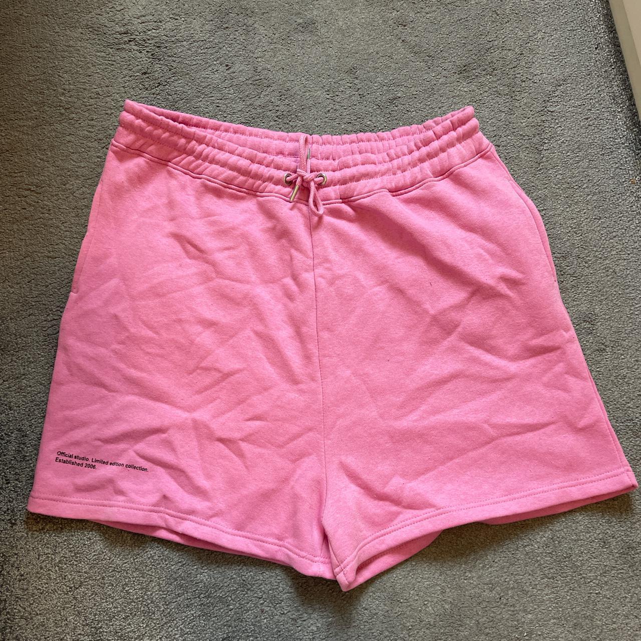 Boohoo jogger shorts Pangia dupe Size L but I would... - Depop