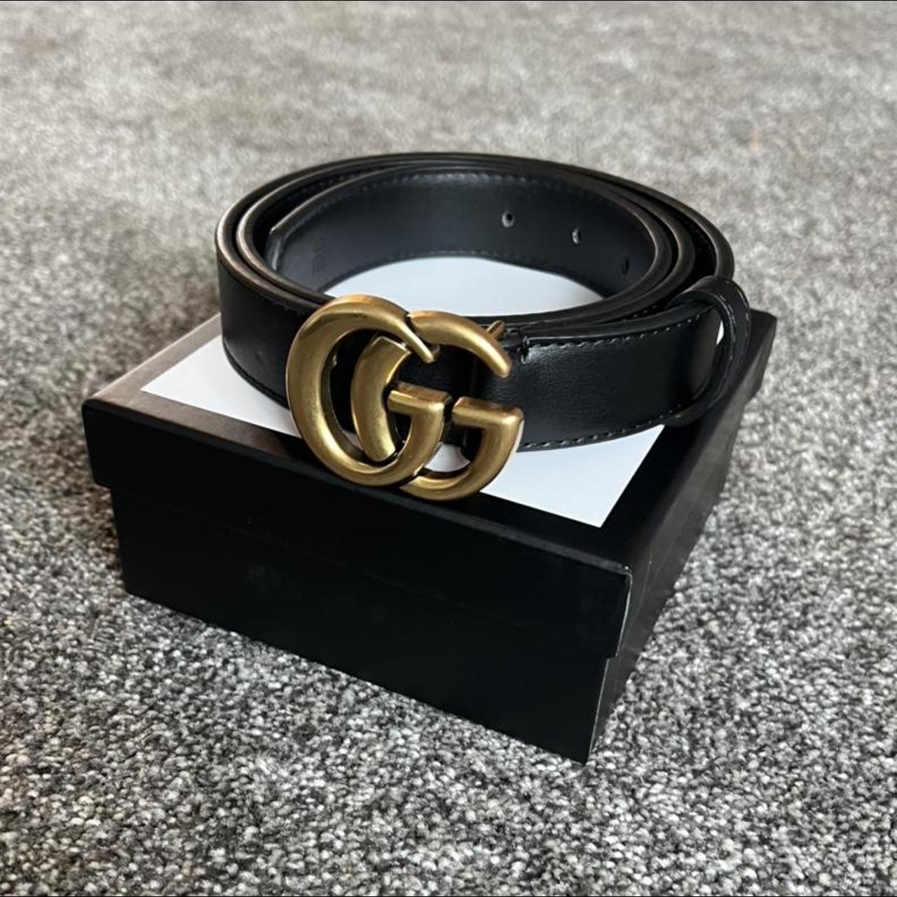 GG style belt New with box 1-2 week delivery ,... - Depop