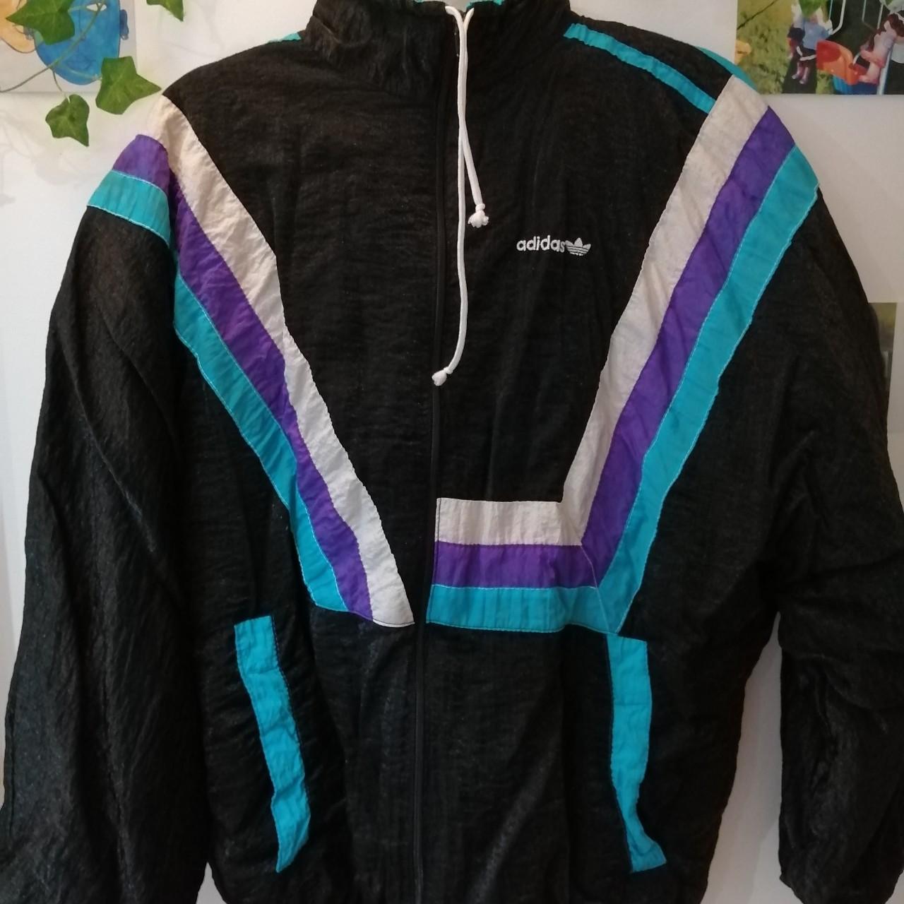 Supa funky adidas windbreaker jacket perfect for