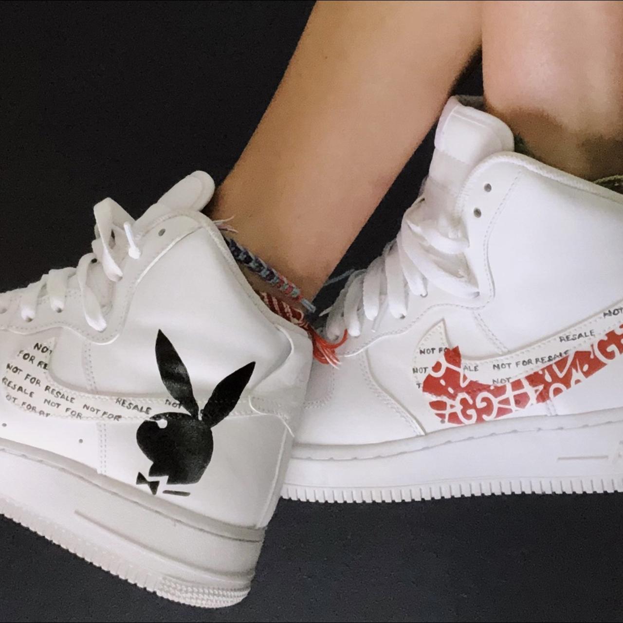 nike air force 1 custom playboy