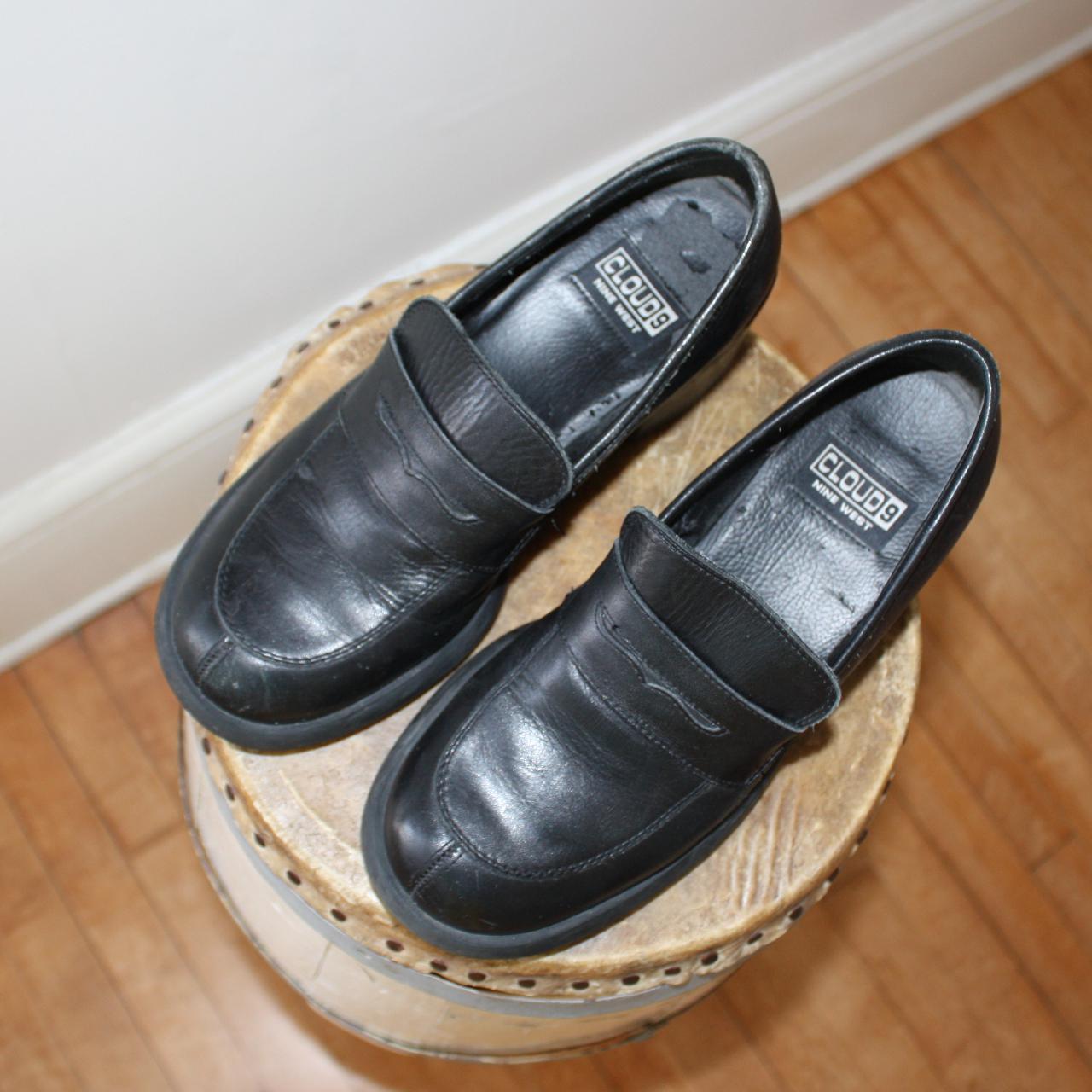 90s chunky loafers