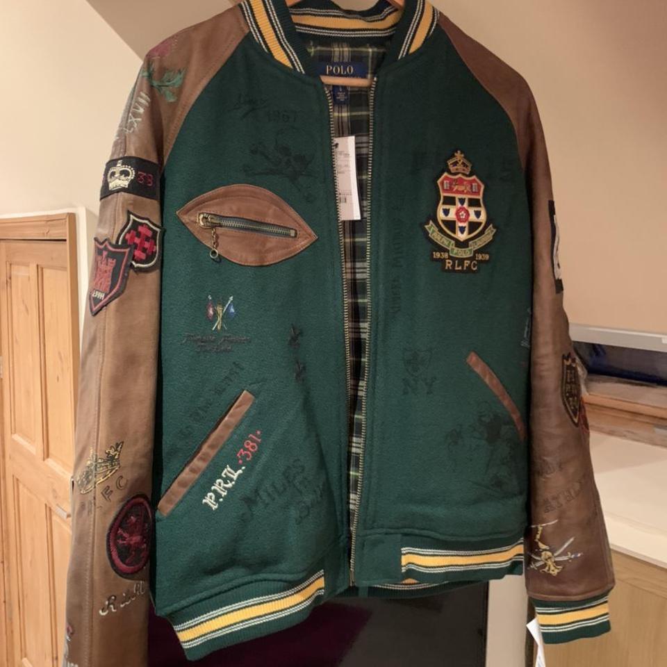 Polo Ralph Lauren New York Varsity Jacket - Depop