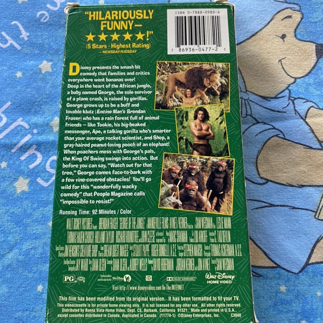 George of the Jungle vhs Great and funny movie with... - Depop