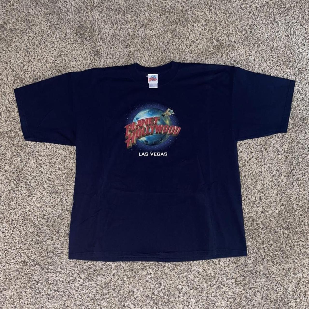 Vintage Planet Hollywood Las Vegas T-shirt Size... - Depop