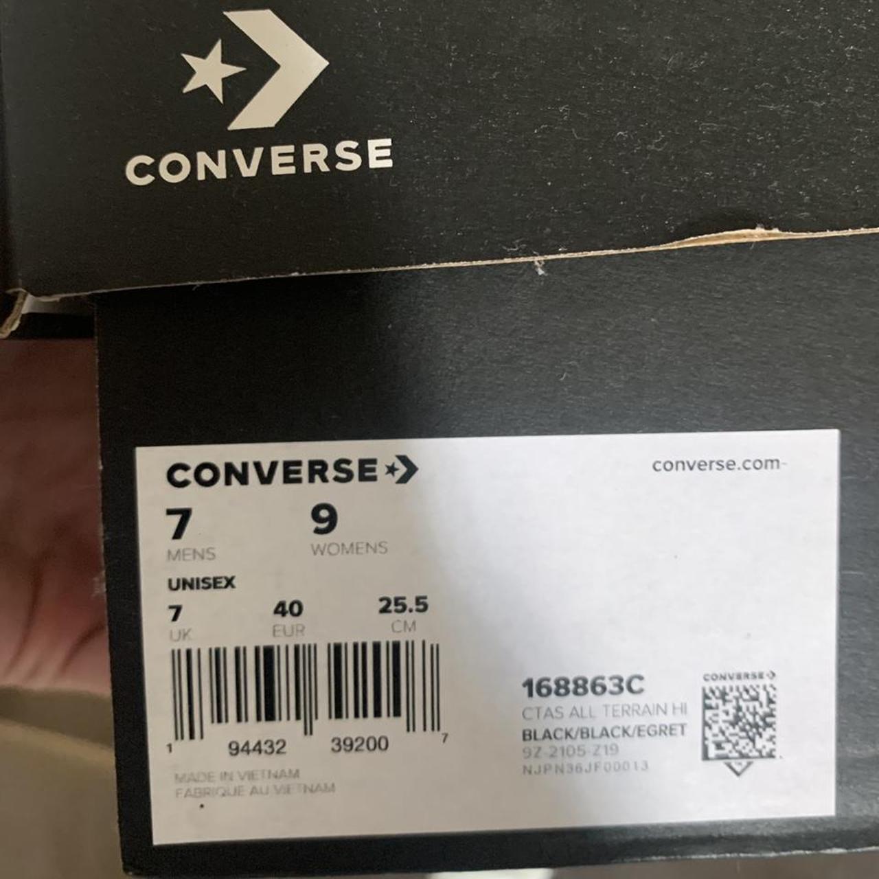 Converse sneakers - got them as a gift, never worn... - Depop