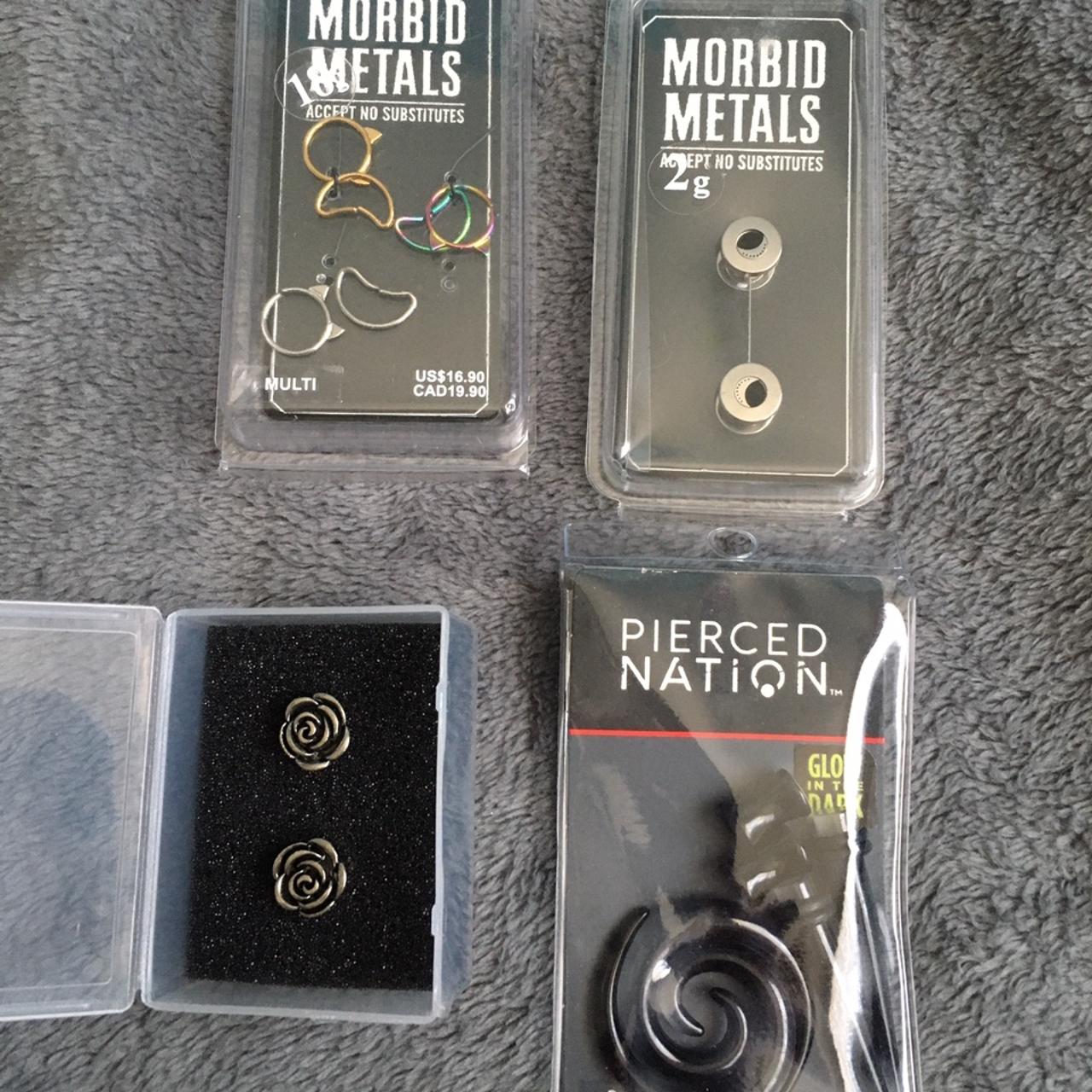 Gauge and earring lot The gauges and tapers are all... Depop