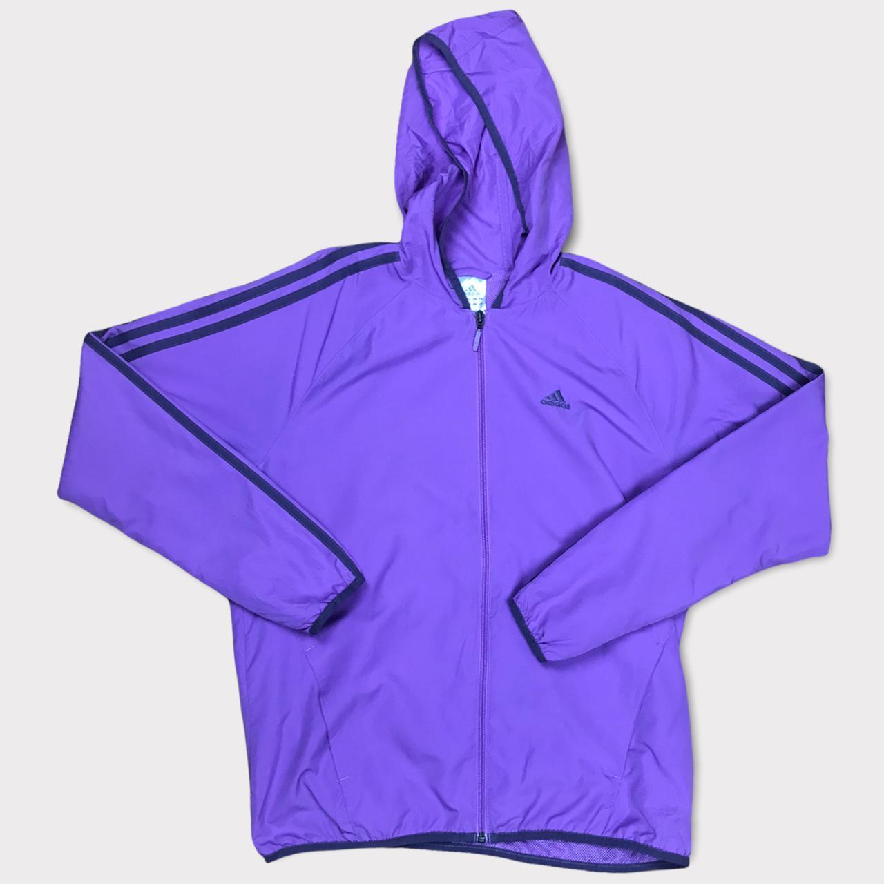 lavender adidas windbreaker