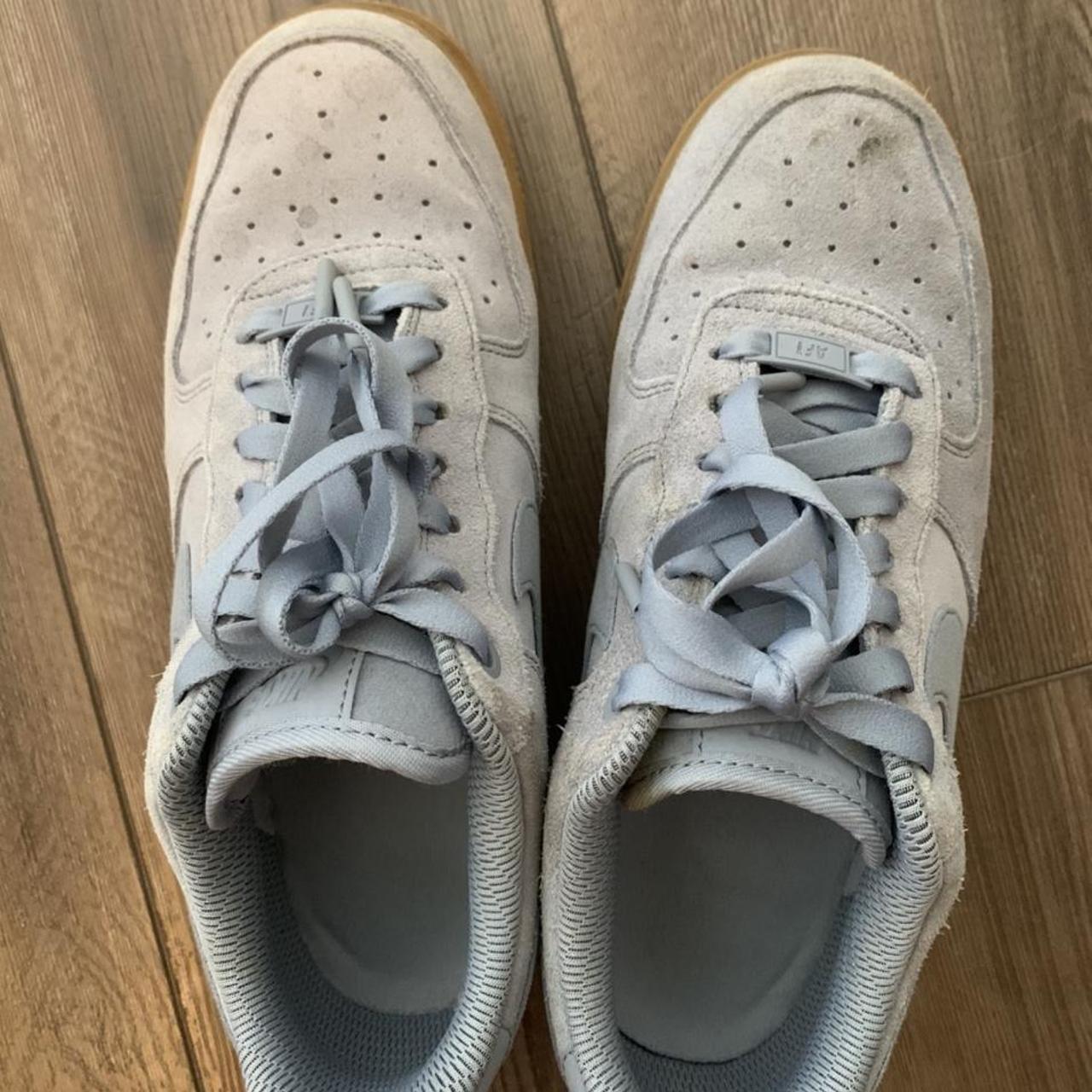 dusty blue suede air force 1
