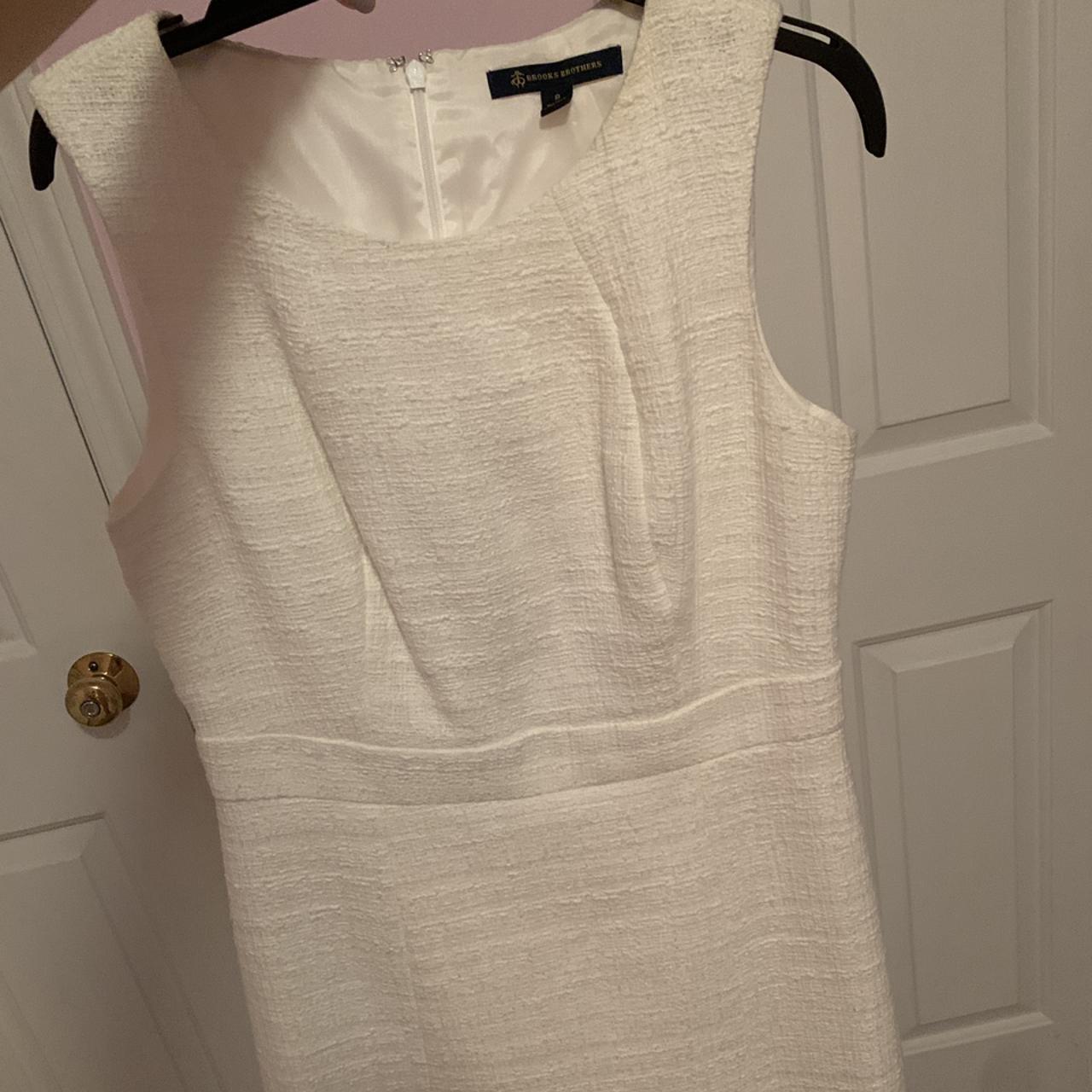 Chanel Women's White Dress | Depop