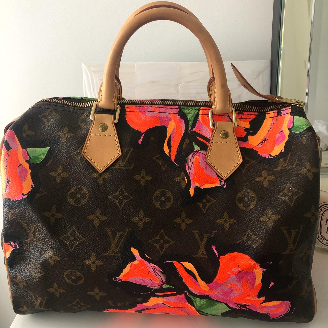 Lv speedy x stephen sprouse graffiti flower - Depop