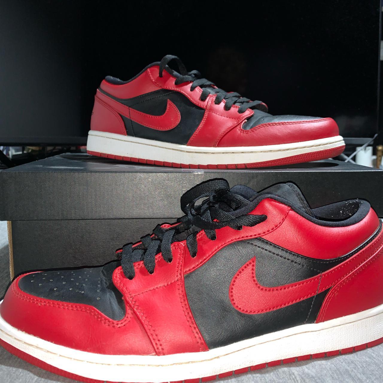 Jordan low online rouge