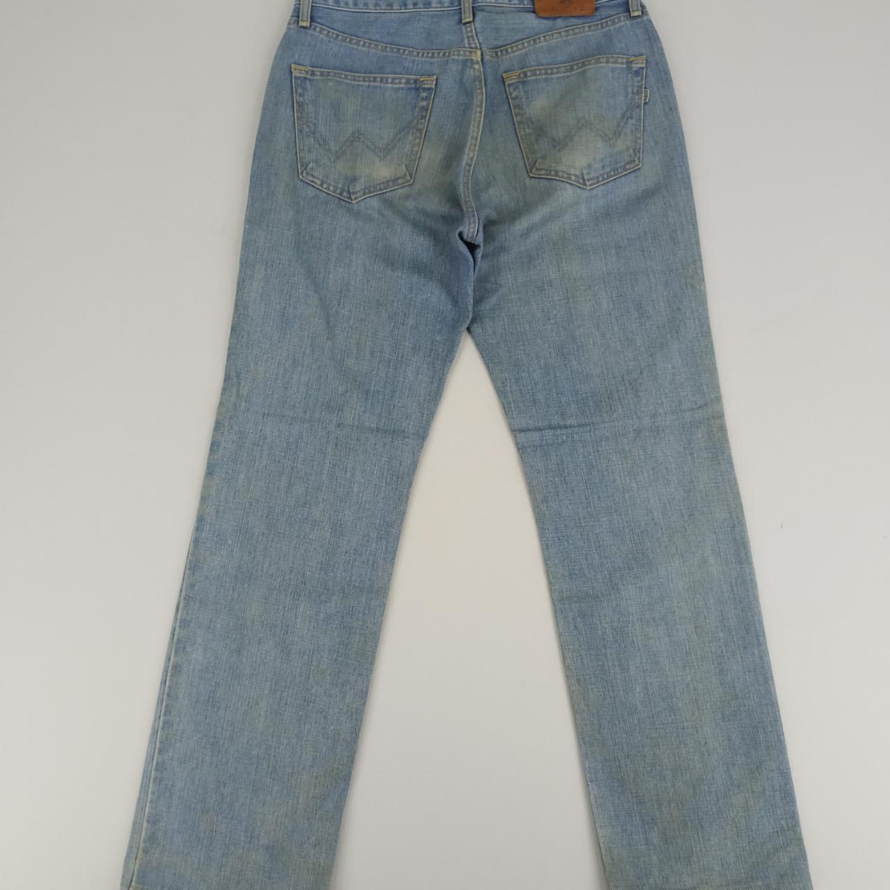 Vintage Edwin 403 Dirty Pattern Denim Jeans... - Depop
