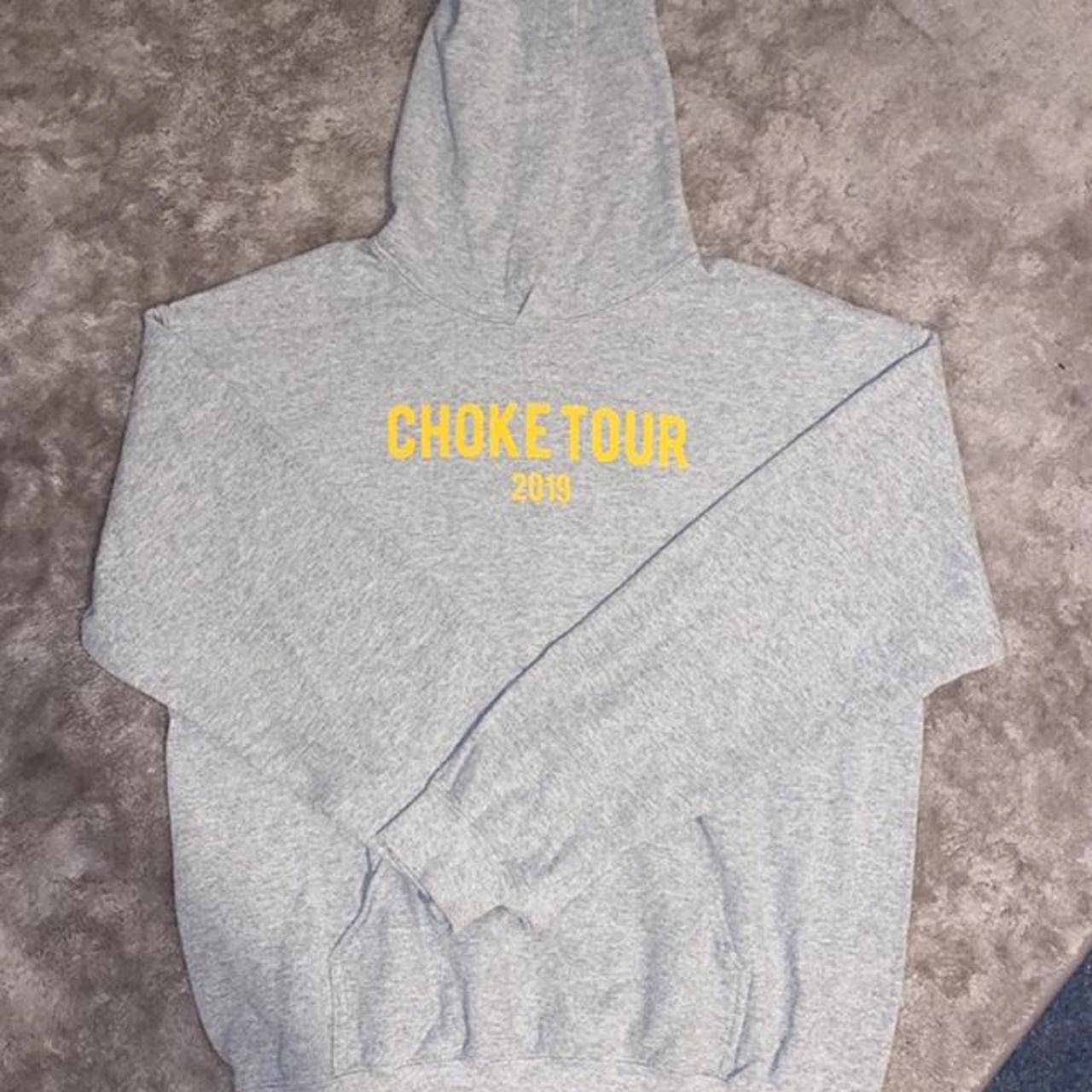Bars & Melody Choke Tour Hoodie with tour dates on... - Depop