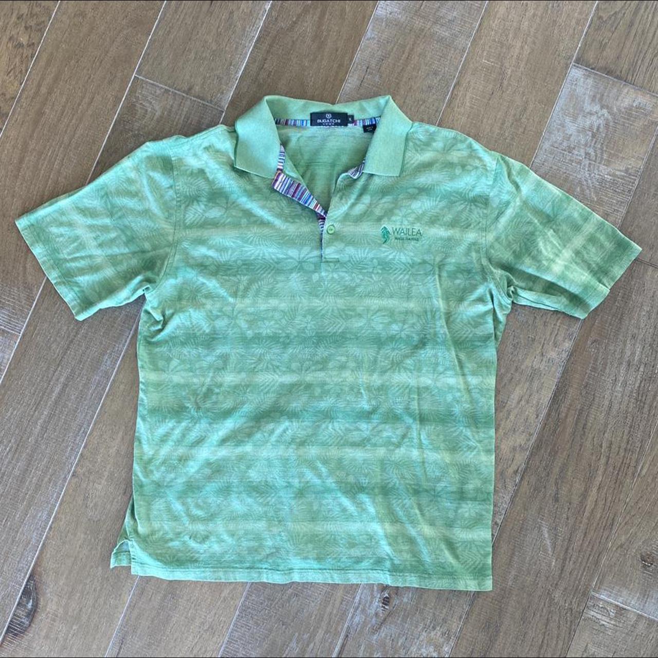 Bugatchi Men's Green Polo-shirts