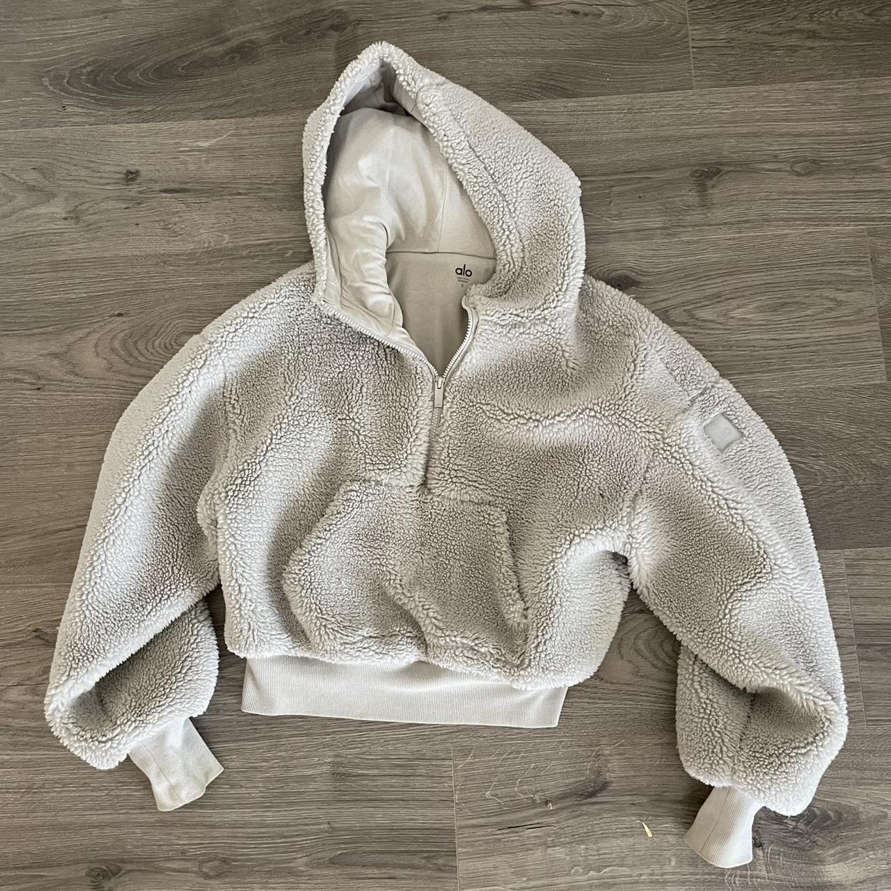 Alo Sherpa pullover grey good