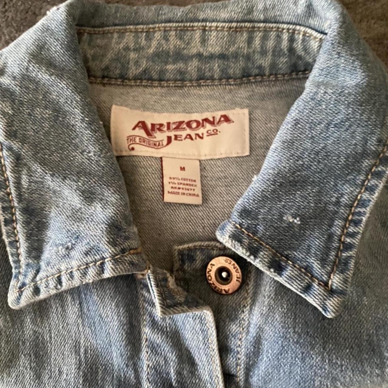 Original Arizona Jeans Jacke Arizona Jeans Faux Leather Jacket 3XLT