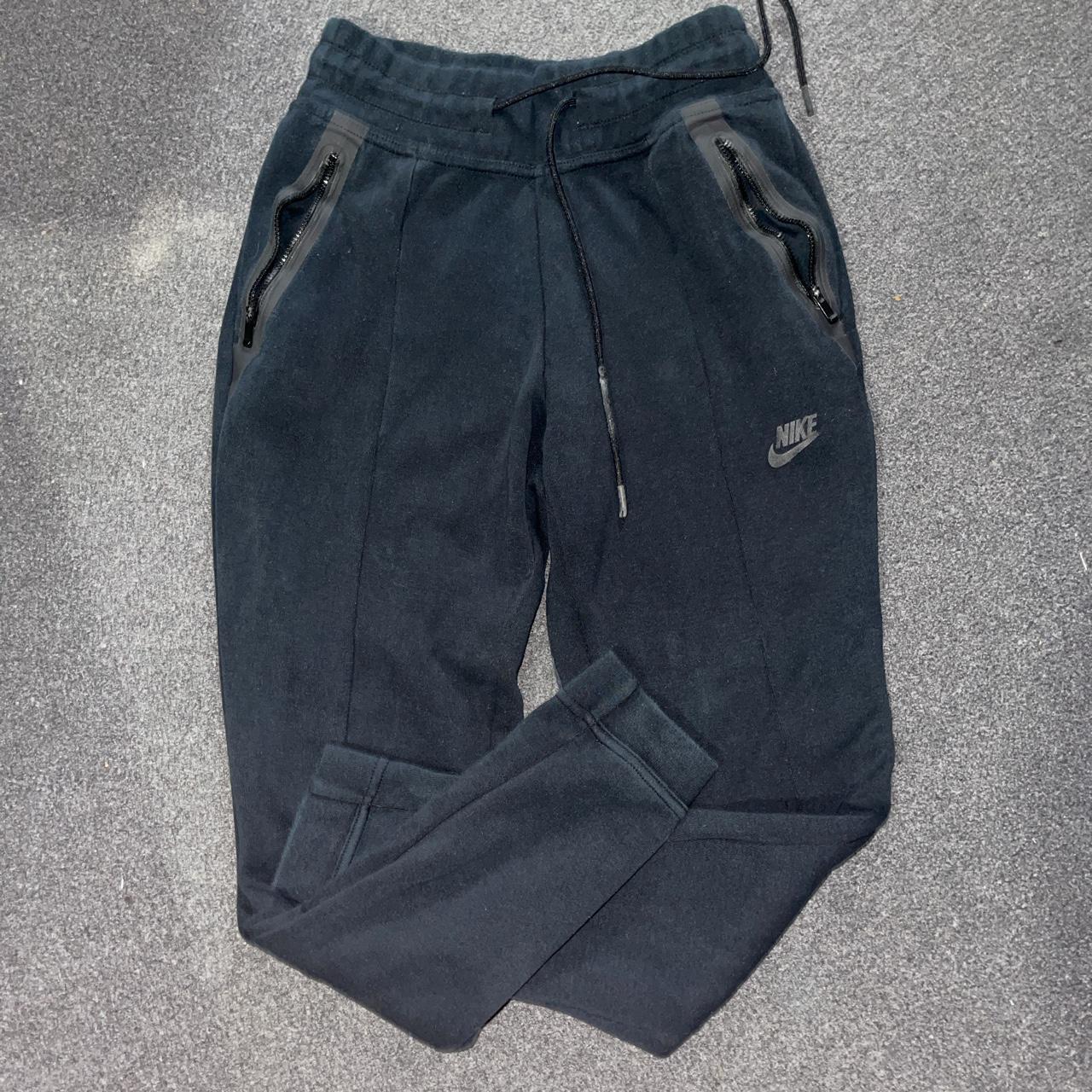 Women’s Nike Tech Joggers Black Depop