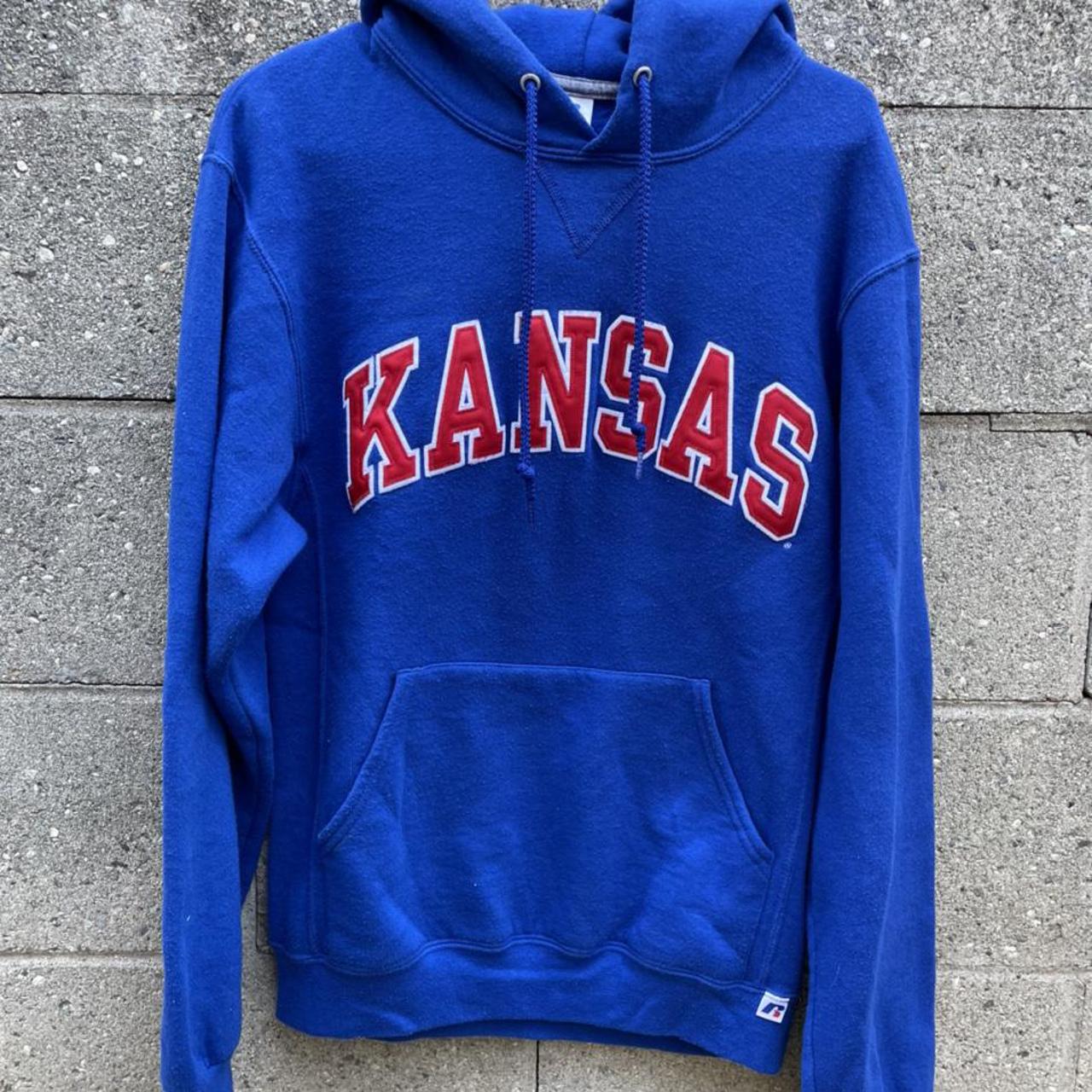 University of Kansas Vintage Russell Athletic... - Depop
