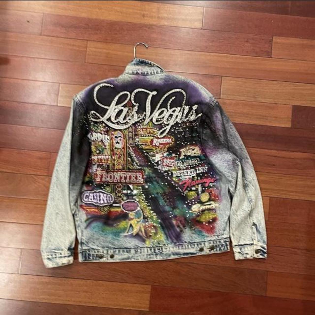 Vintage 1987 TONY ALAMO Jean Jacket WB Warner | Depop