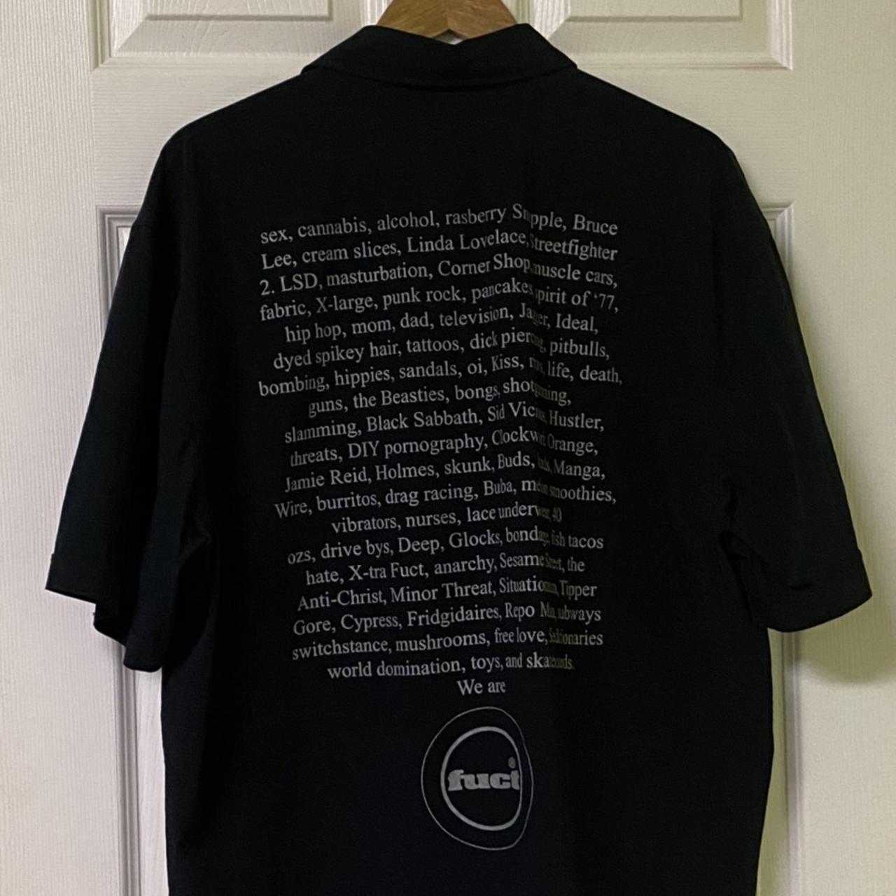 FUCT BDU NYLON SHIRT, BRAND NEW, SIZE:MEDIUM