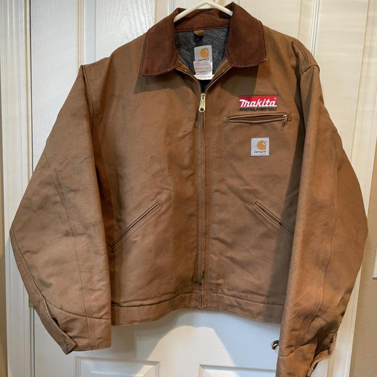 carhartt detroit jacket measurements