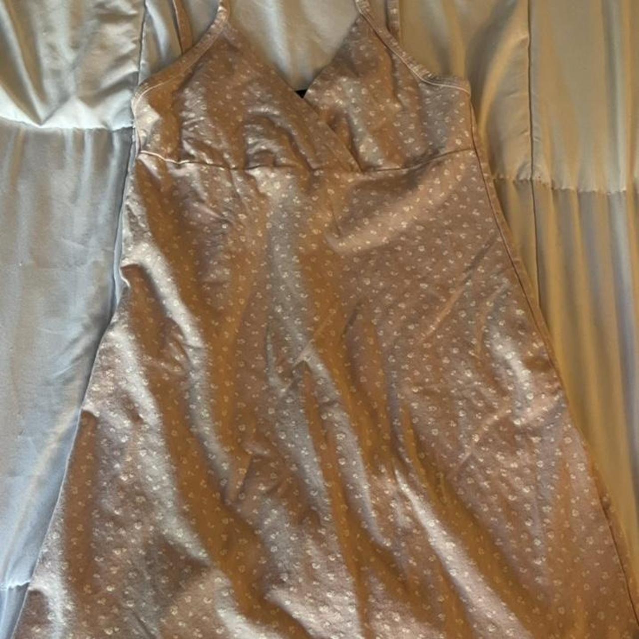 super cute brandy slip dress.. only wore it once.... Depop