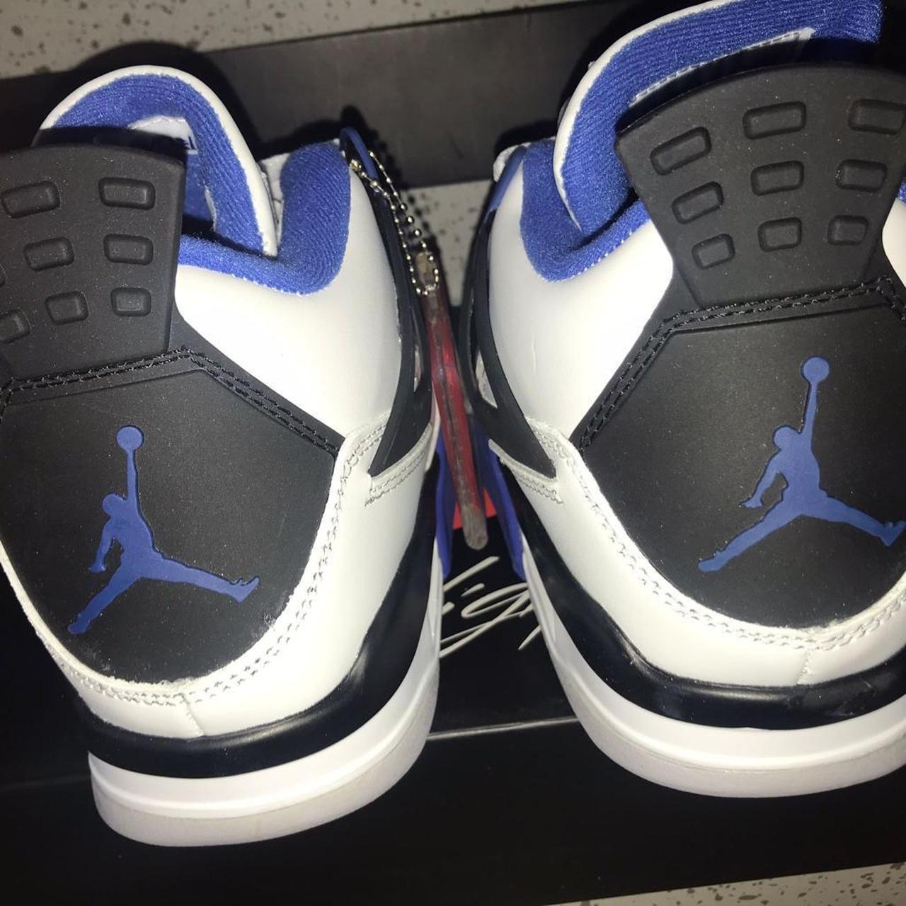 jordan shoes blue and white