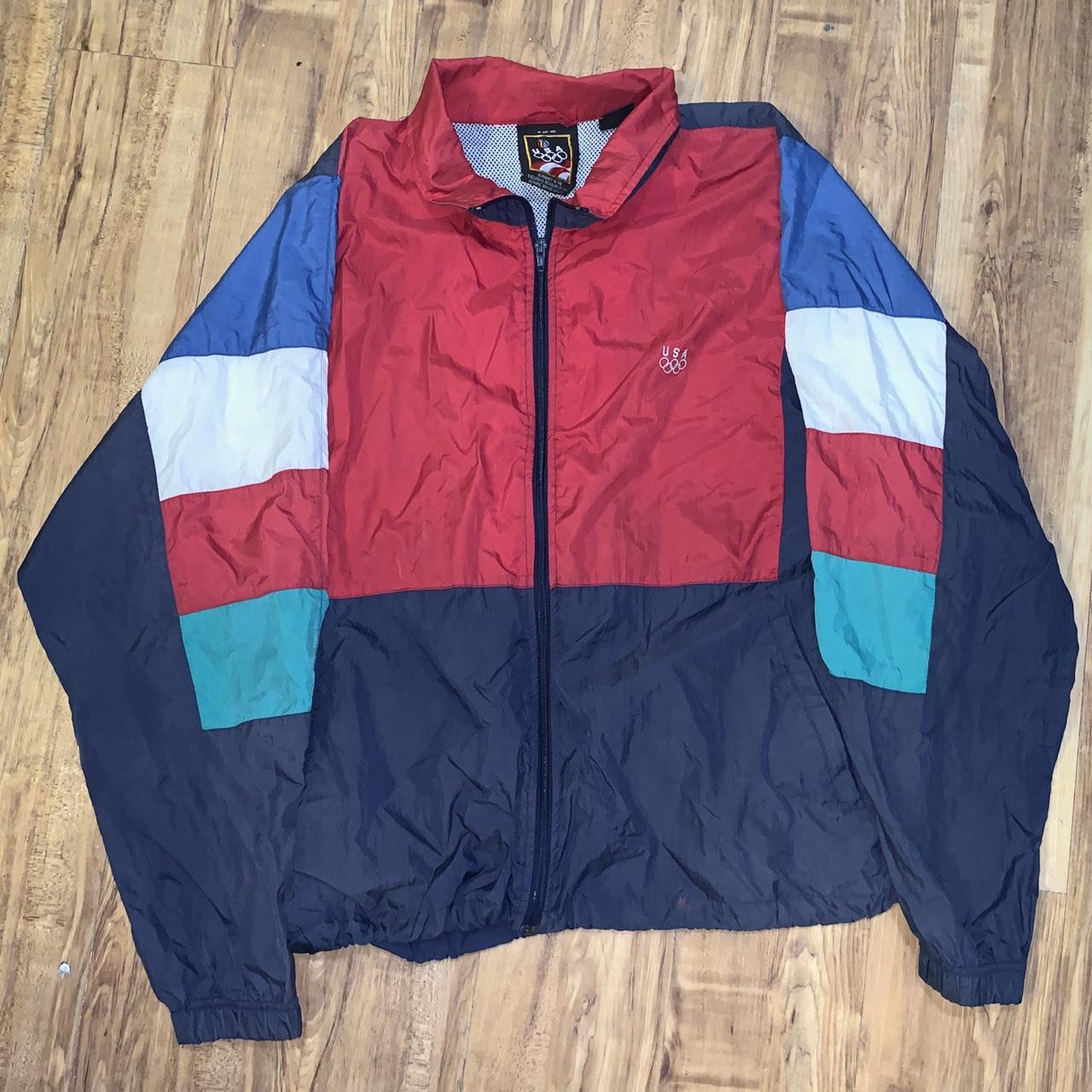 Vintage US Olympic windbreaker. #USOlympicTeam... - Depop